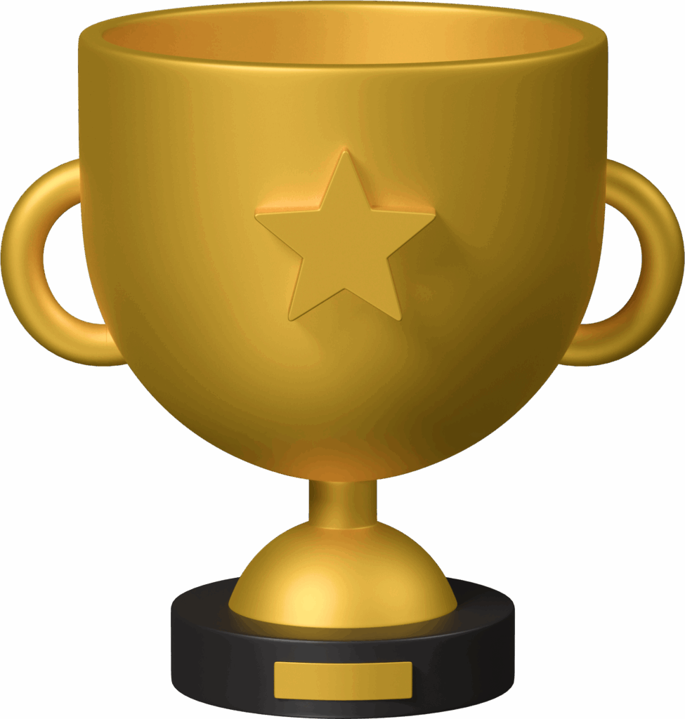 gold cup (no shadow)